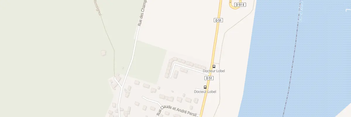 Plan du 10 Rue Docteur Lobel à Val-de-la-Haye
