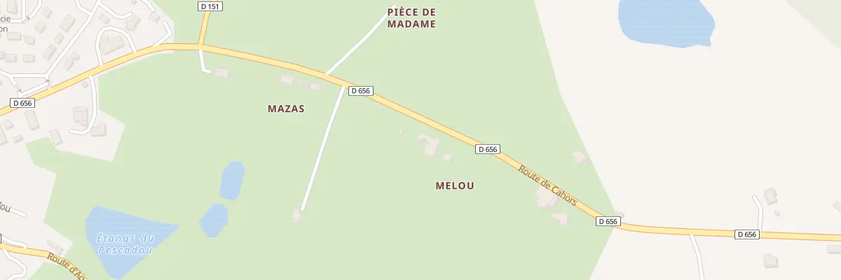 Plan du 676 Rte de Cahors à Tournon-d’Agenais