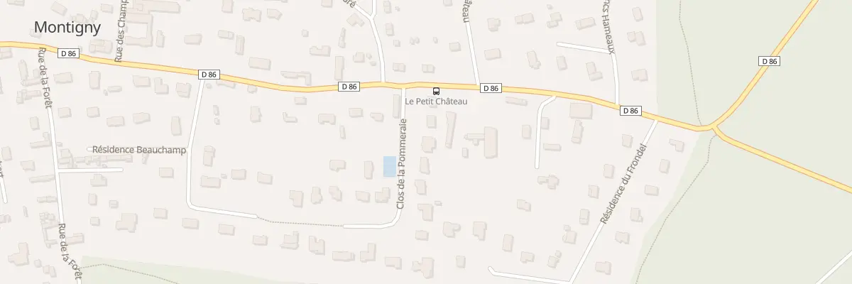 Plan du 3 Clos de la Pommeraie à Montigny