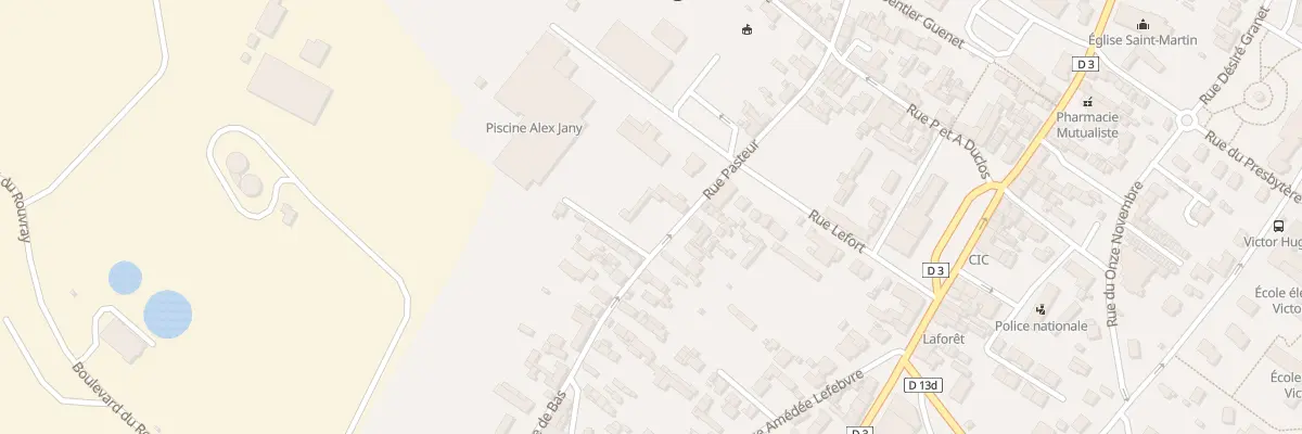 Plan du 126 Rue Pasteur à Grand-Couronne
