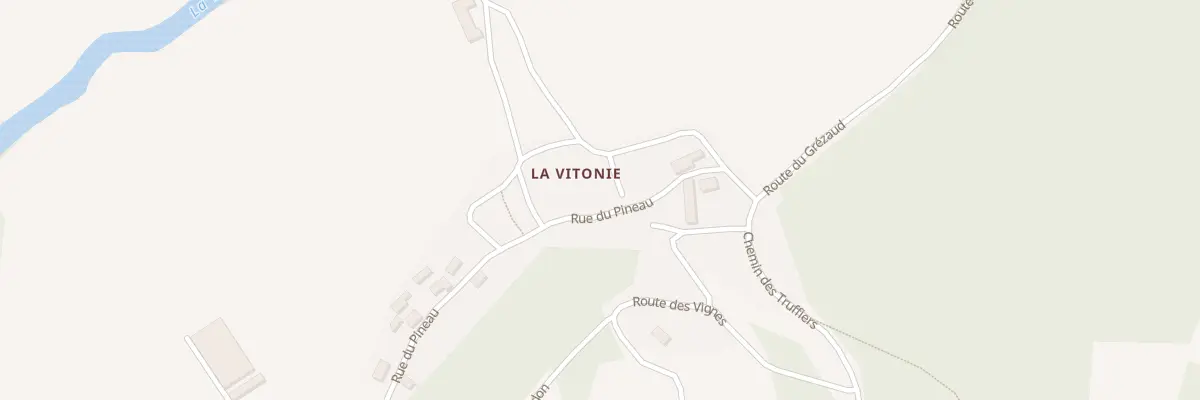 Plan du 77 La Vitonie à Saint-Pantaly-d’Excideuil