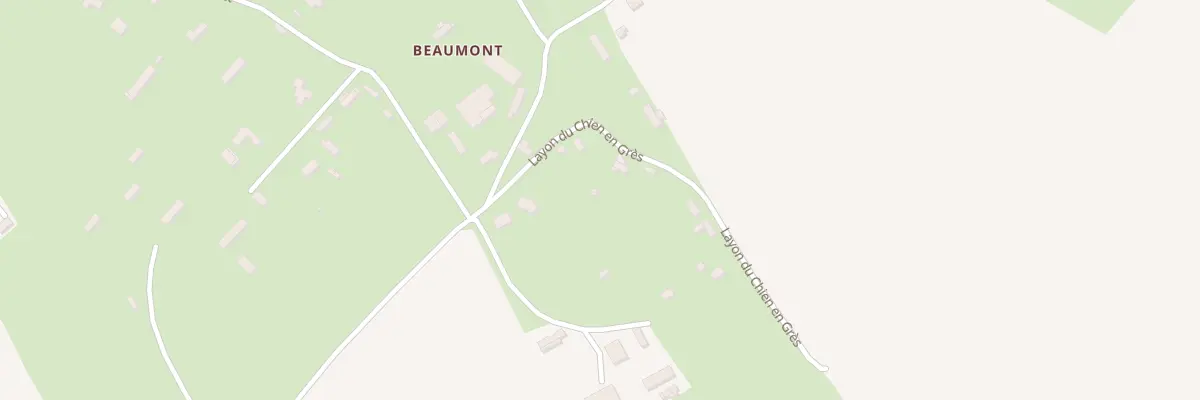 Plan du 122 Layon du Chien En Grès à Beauval-en-Caux