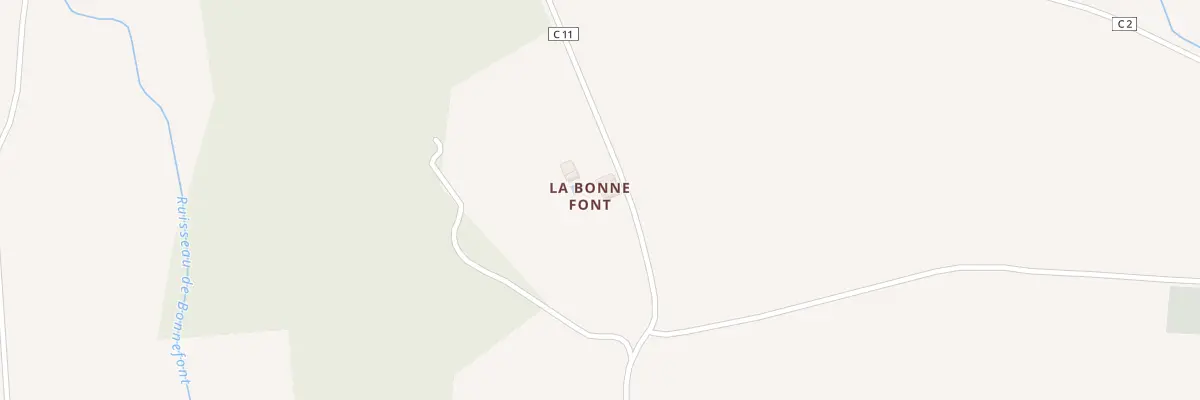 Plan du 5066 La Bonne Font à Fajolles
