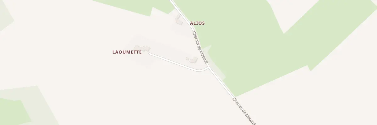 Plan du 5002F Mateuil à Saint-Araille