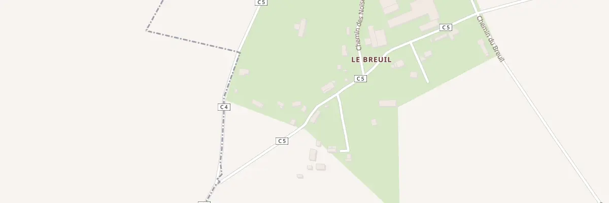 Plan du 314 All des Noisetiers à Saint-Ouen-du-Breuil