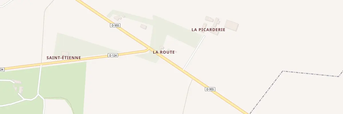Plan du 92 La Route à Miermaigne