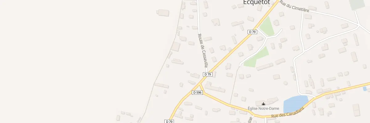 Plan du 2 Rte de Cesseville à Ecquetot