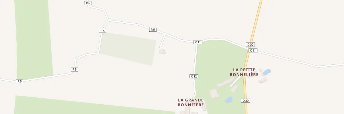 Plan du 67 La Grande Bonneliere à Moulhard