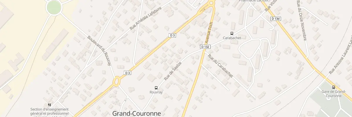 Plan du 6 Rue de Seelze à Grand-Couronne