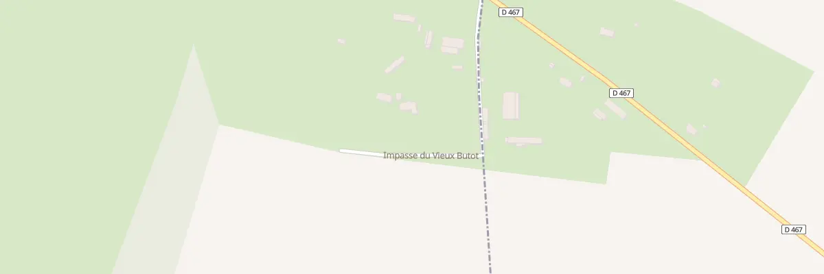 Plan du 248 Imp du Vieux Butot à Hugleville-en-Caux