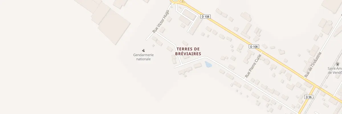 Plan du 4 Rue George Sand à Saint-Amand-Longpré