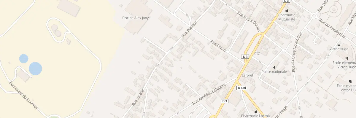 Plan du 97 Rue Pasteur à Grand-Couronne