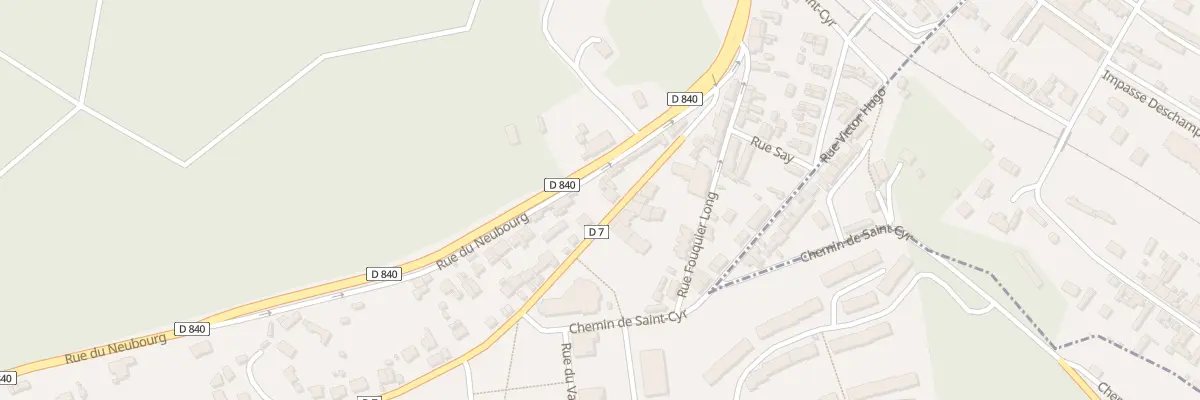 Plan du 120 Rue de la Saussaye à Elbeuf