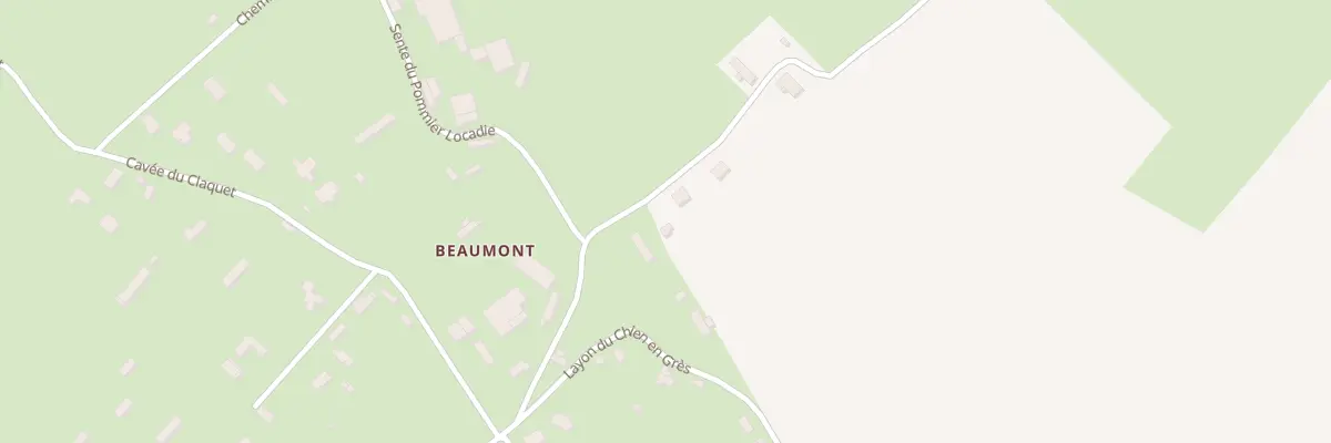 Plan du 5148 Beaumont à Beauval-en-Caux