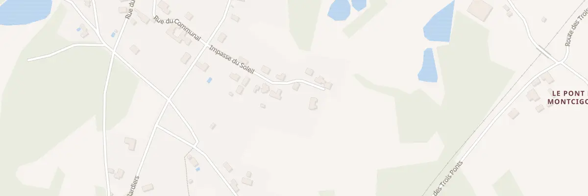 Plan du 122 Monsigoux à Saint-Pierre-de-Frugie