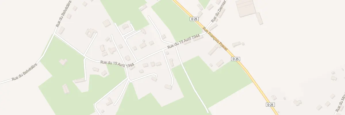 Plan du 110 Rue du 19 Avril 1944 à Saint-Vaast-du-Val