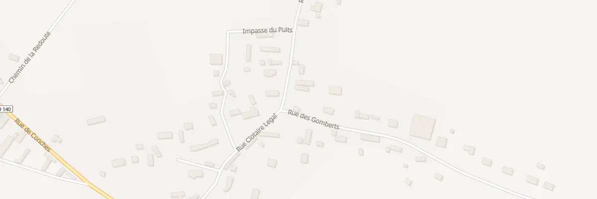 Plan du 44 Rue d’Orvaux à Nogent-le-Sec