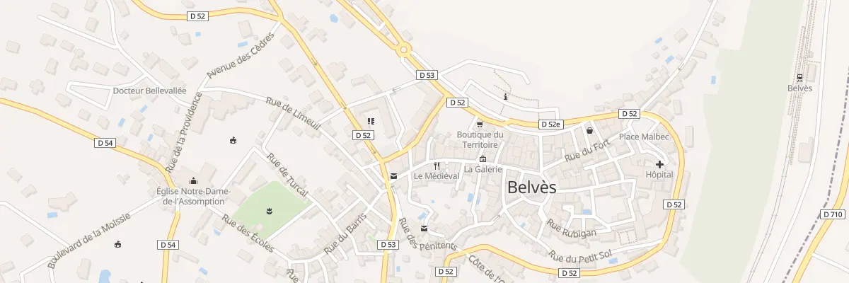 Plan du 5 Imp Portal à Pays de Belvès