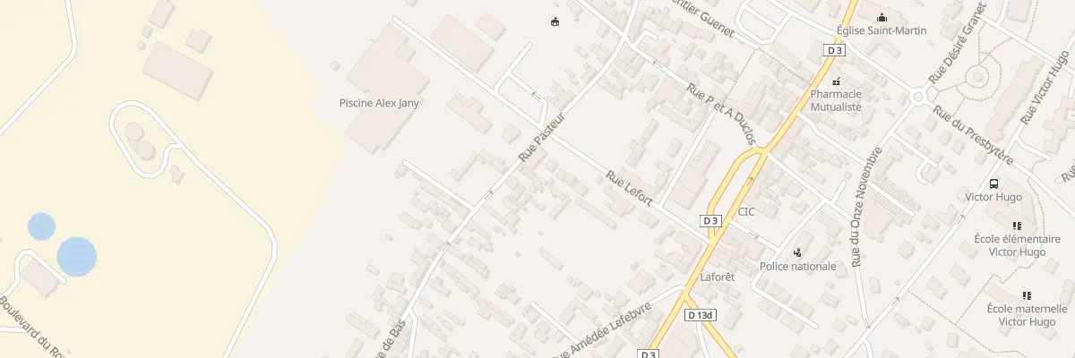 Plan du 85 Rue Pasteur à Grand-Couronne