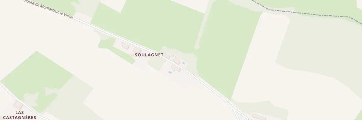 Plan du 3 Soulagnet à Montastruc-Savès