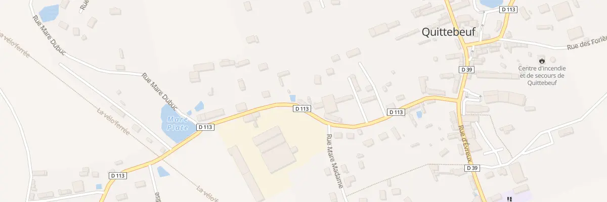 Plan du 13 Rue du 8 Mai 1945 à Quittebeuf
