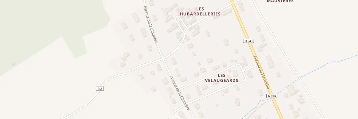 Plan du 11 Rue des Hubardelleries à Perrusson