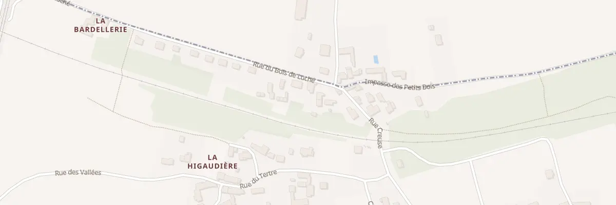 Plan du 41 Rue du Bois de Luche à Marcilly-en-Beauce