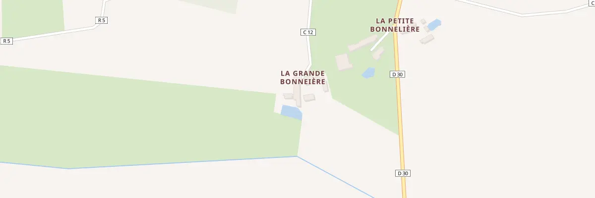 Plan du 66B La Grande Bonneliere à Moulhard
