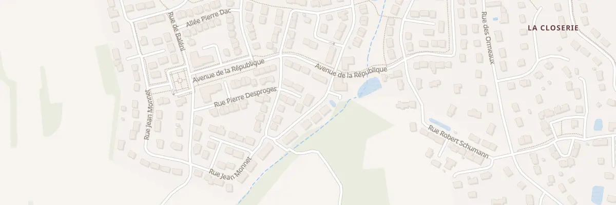 Plan du 13 Rue Jean Monnet à Amboise