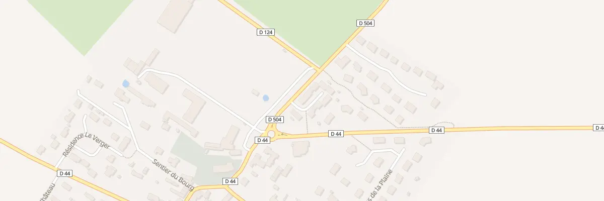 Plan du 1 Res le Coteau à Fresquiennes