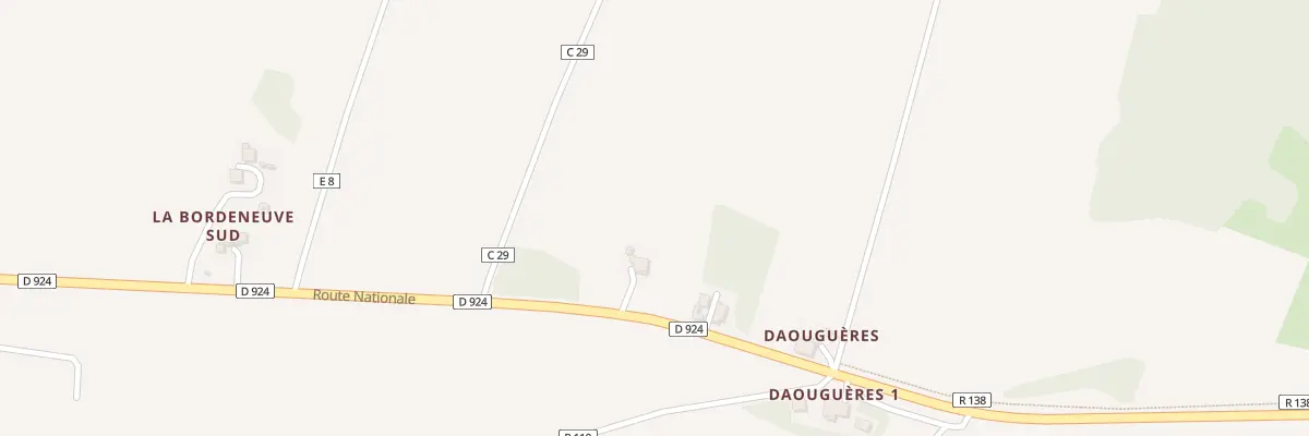 Plan du 1340 Rte Nationale à Monferran-Savès