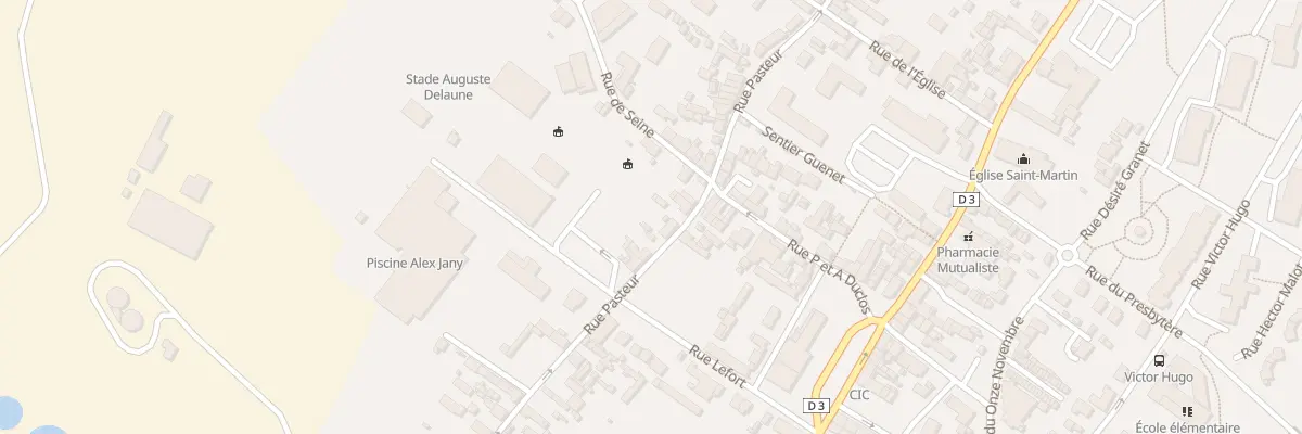 Plan du 116 Rue Pasteur à Grand-Couronne