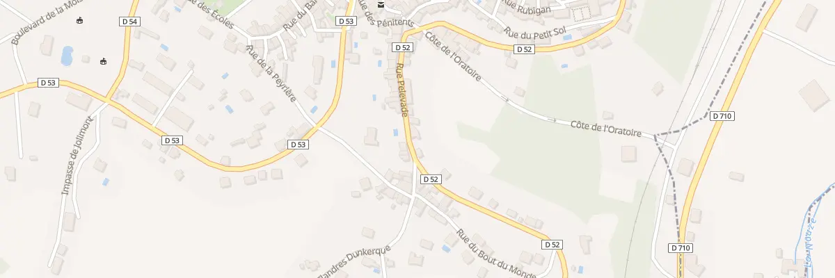 Plan du 21 Rue Pelevade à Pays de Belvès