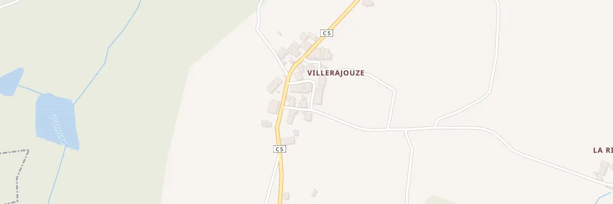 Plan du 17 Villerajouze à Blond