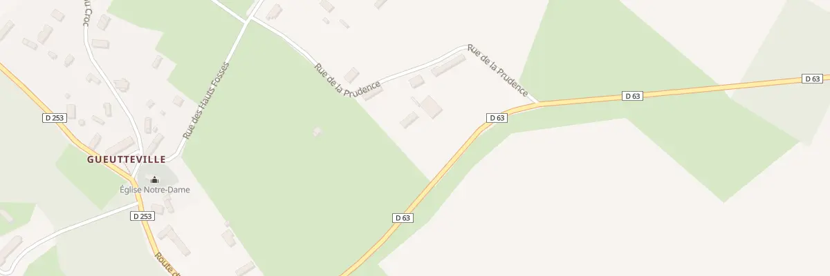 Plan du 5009 Village à Gueutteville