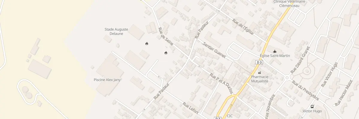 Plan du 110 Rue Pasteur à Grand-Couronne