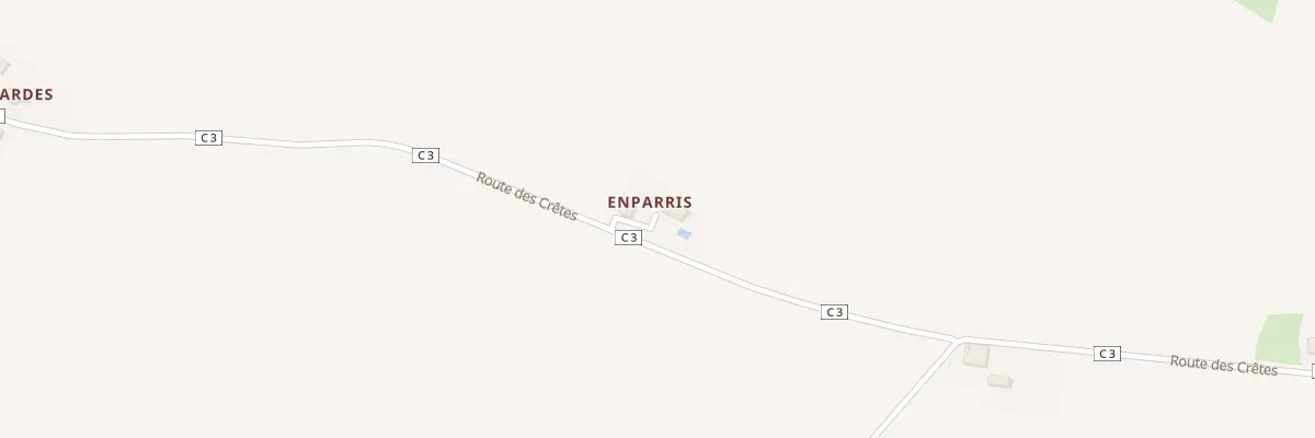 Plan du 9001 Enparris à Laréole