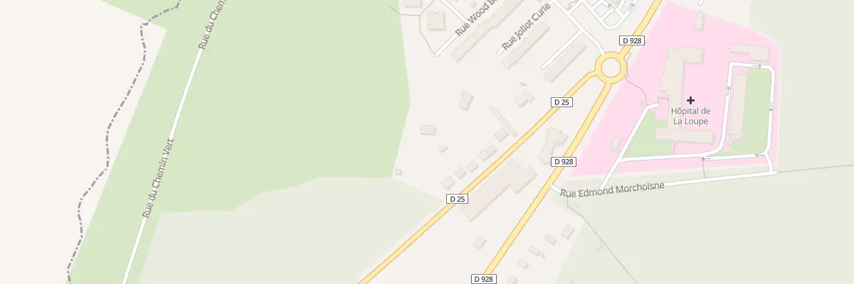 Plan du 22 Av de Normandie à La Loupe