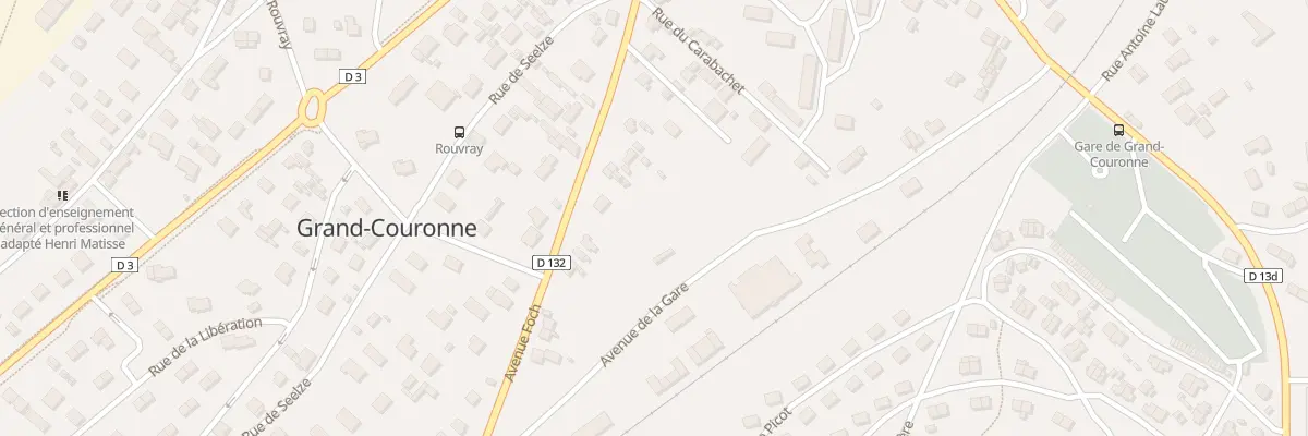 Plan du 23 Av Foch à Grand-Couronne