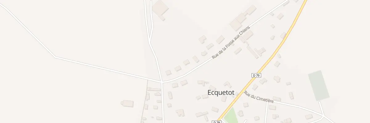 Plan du 6 La Fosse aux Chiens à Ecquetot