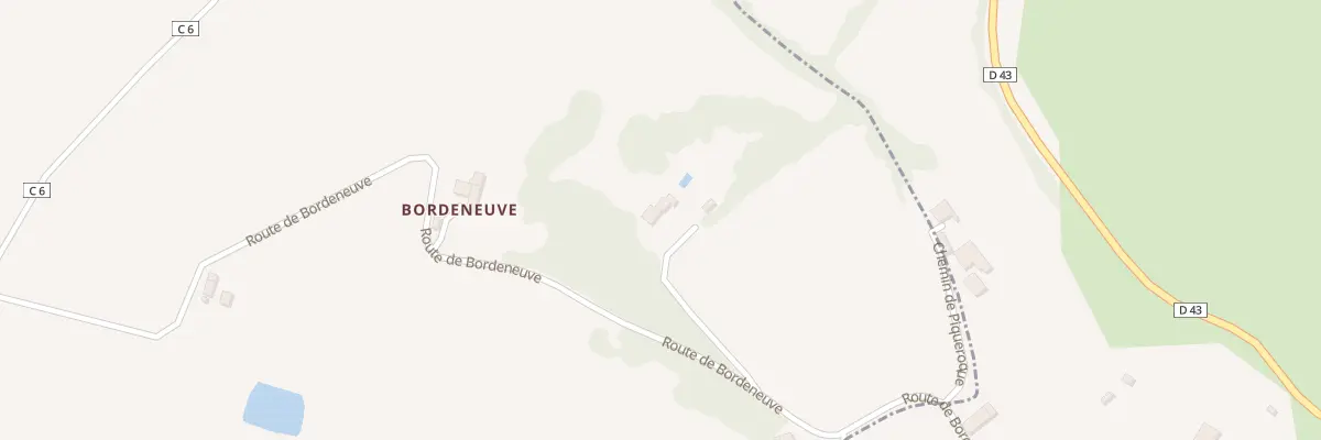 Plan du 5108 A Piqueroque à Brassac
