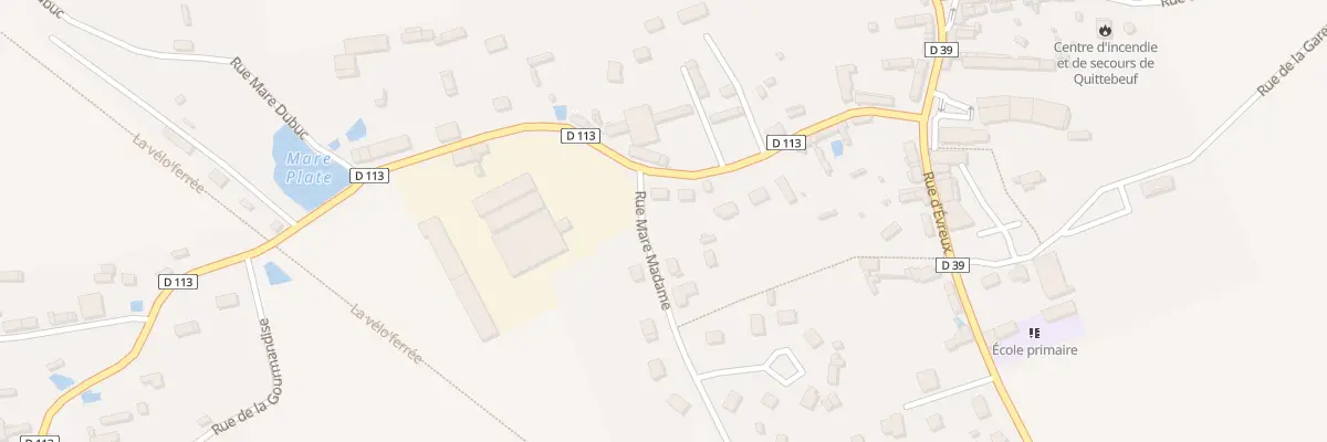 Plan du 2 Rue Mare Madame à Quittebeuf