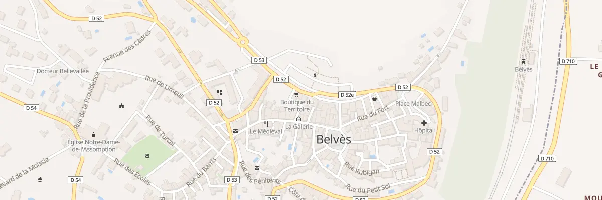 Plan du 37 Esp de la Brèche à Pays de Belvès