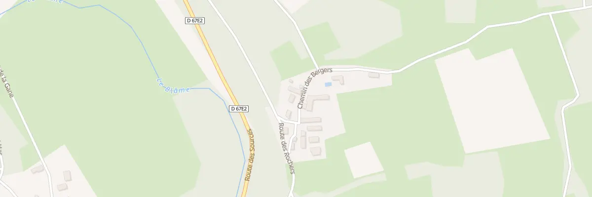 Plan du 69 Che des Bergers à Brouchaud