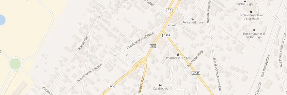 Plan du 72 Rue Georges Clémenceau à Grand-Couronne