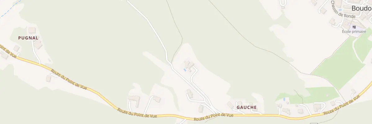 Plan du 644 Rte du Point de Vue à Boudou