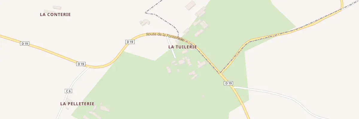 Plan du 202 La Tuilerie au Gault-du-Perche
