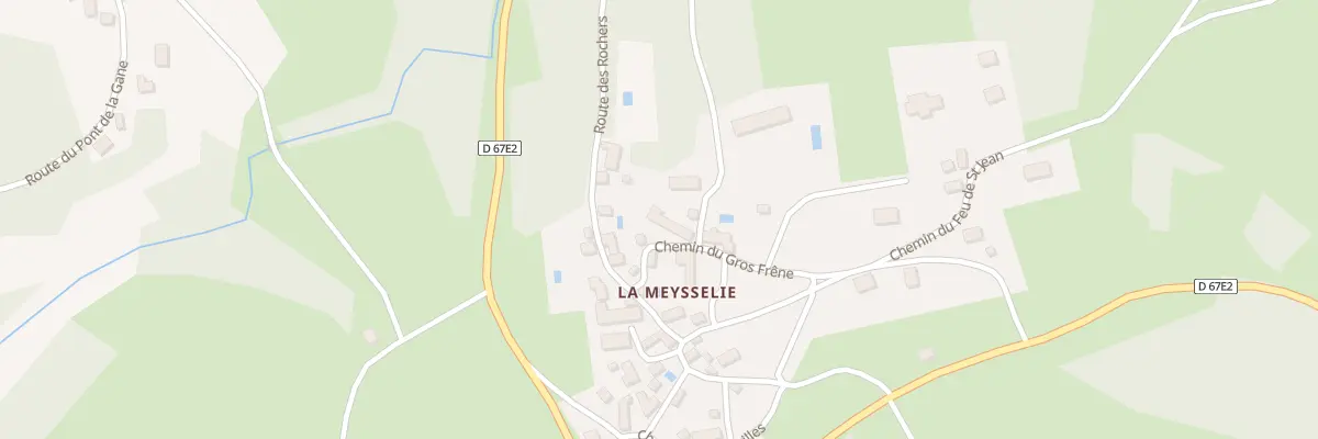 Plan du 25 La Rue à Brouchaud