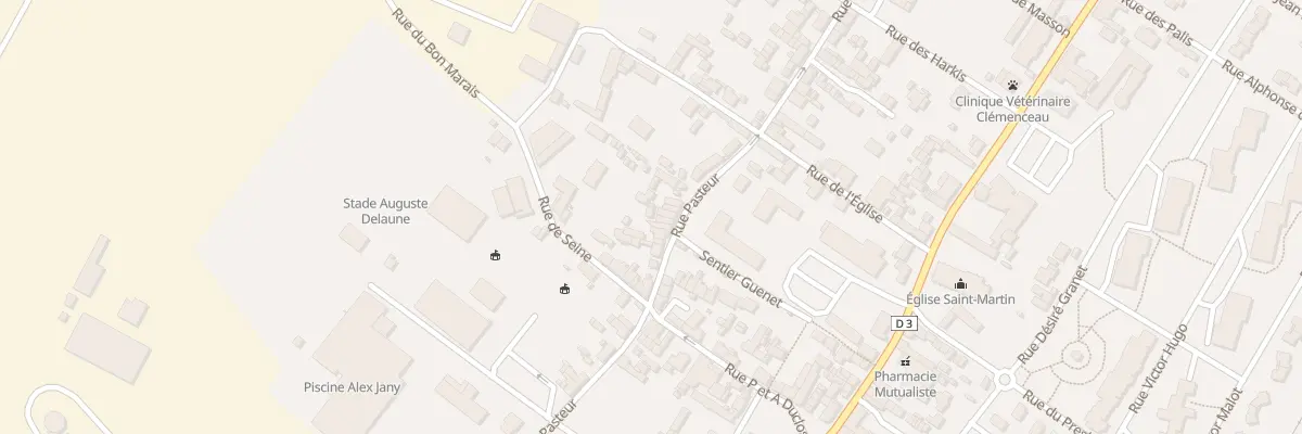 Plan du 90B Rue Pasteur à Grand-Couronne