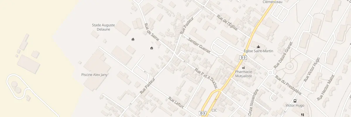 Plan du 59 Rue Pasteur à Grand-Couronne
